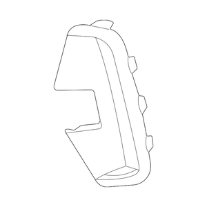 Front Passenger Side Bumper Insert image
