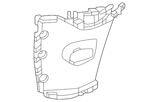 BMW X5 Air Duct Bumper Insert Without M Package - BM1039261