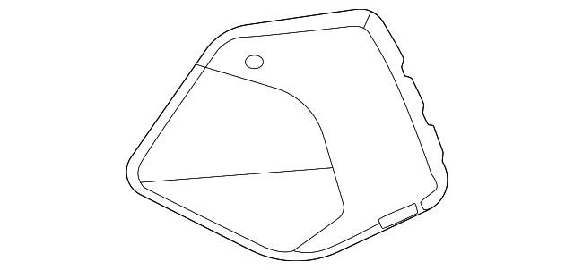 BMW 530i/530i xDrive/540i xDrive/550e xDrive/i5 Outer Air Guide Bumper Insert With M Package - BM1039262