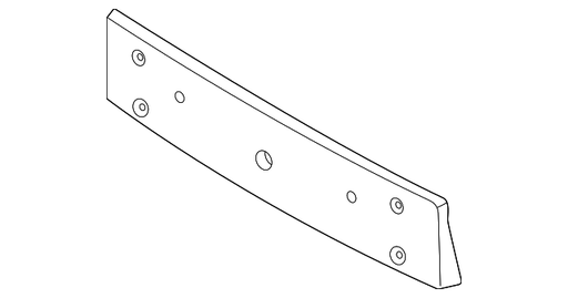 BMW X3 License Plate Bracket Without M Package - BM1068188
