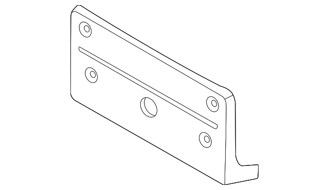 BMW X3 License Plate Bracket With M Package With Sport Package - BM1068191