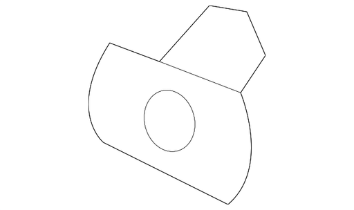 BMW 323i/325i/325xi/328i/328xi/330i/330xi/335d/335i/335xi/M3 E90/E91/Outer Parking Aid Sensor Bracket Sedan - BM1074113