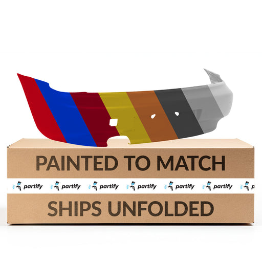 1996-1998 BMW Z3 CAPA Certified Rear Bumper 4 Cyl 1.9L - BM1100112-Partify-Painted-Replacement-Body-Parts