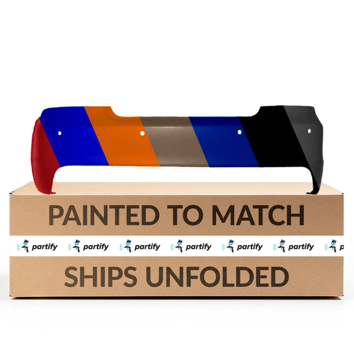 2008-2013 BMW 128i/135i CAPA Certified Rear Bumper E82/E88 W/Aero Pkg W/Park Distance Sensors - BM1100264-Partify-Painted-Replacement-Body-Parts