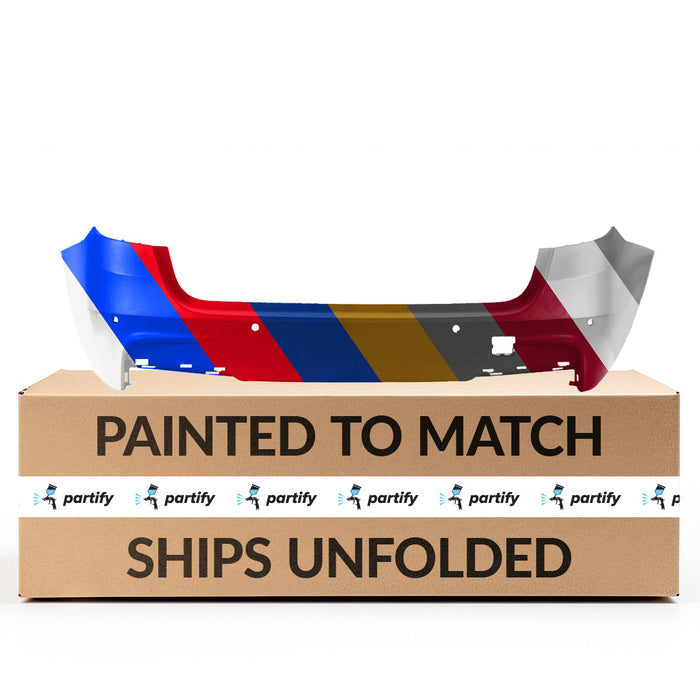 2014-2015 BMW 328d xDrive/328i xDrive Rear Bumper F31 W/Park Distance Control W/M Sport Package Wagon - BM1100304-Partify-Painted-Replacement-Body-Parts