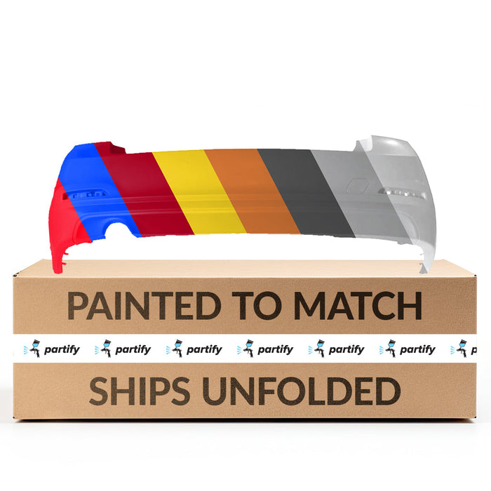 2016-2018 BMW 320i/320i xDrive/328d/328d xDrive CAPA Certified Rear Bumper F30 Standard W/O Pdc W/O Park Assistent Sedan - BM1100346-Partify-Painted-Replacement-Body-Parts