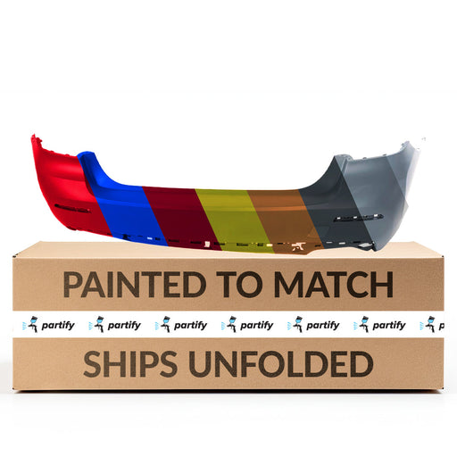 2021-2023 BMW 530e/530e xDrive/530i/530i xDrive/540i/540i xDrive CAPA Certified Rear Bumper G30 W/O M Pkg W/Pdc W/O Park Assist Sedan - BM1100455-Partify-Painted-Replacement-Body-Parts