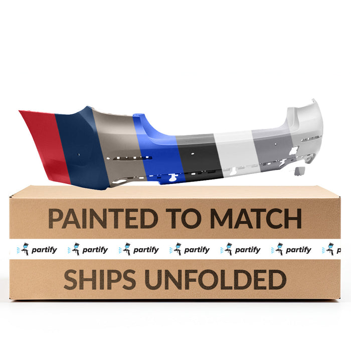 2021-2023 BMW 530e/530e xDrive/530i/530i xDrive/540i/540i xDrive CAPA Certified Rear Bumper G30 W/O M Pkg W/Pdc W/Park Assist Sedan - BM1100456-Partify-Painted-Replacement-Body-Parts
