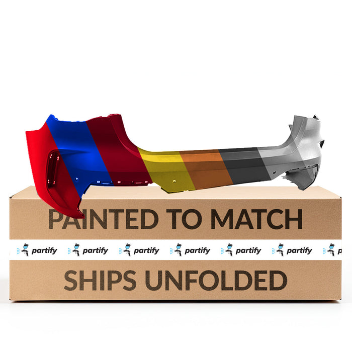 2021-2024 BMW 430i/430i xDrive/M440i/M440i xDrive CAPA Certified Rear Bumper G23 M Sport Line Wpdc W/O Parking Assist W/Fog Lamps Convertible/Coupe - BM1100460-Partify-Painted-Replacement-Body-Parts