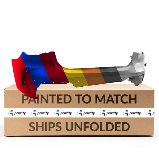 2021-2024 BMW 430i/430i xDrive/M440i/M440i xDrive CAPA Certified Rear Bumper G23 M Sport Line Wpdc W/O Parking Assist W/Fog Lamps Convertible/Coupe - BM1100460-Partify-Painted-Replacement-Body-Parts