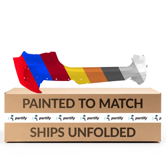 2021-2024 BMW 430i/430i xDrive/M440i/M440i xDrive CAPA Certified Rear Bumper G22 M Sport Line Wpdc W/Parking Assist W/Fog Lamps Convertible/Coupe - BM1100461-Partify-Painted-Replacement-Body-Parts