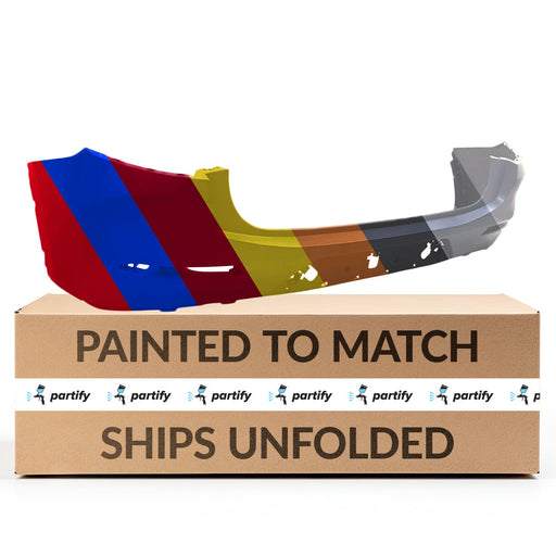 2022-2023 BMW X4 CAPA Certified Rear Bumper G02 W/O M Sport Pkg W/O Parking Assist - BM1100468-Partify-Painted-Replacement-Body-Parts
