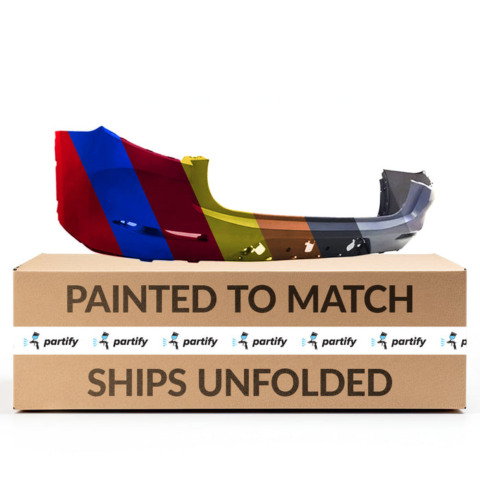 2022-2023 BMW X4 CAPA Certified Rear Bumper G02 W/O M Sport Pkg W/Parking Assist - BM1100469-Partify-Painted-Replacement-Body-Parts