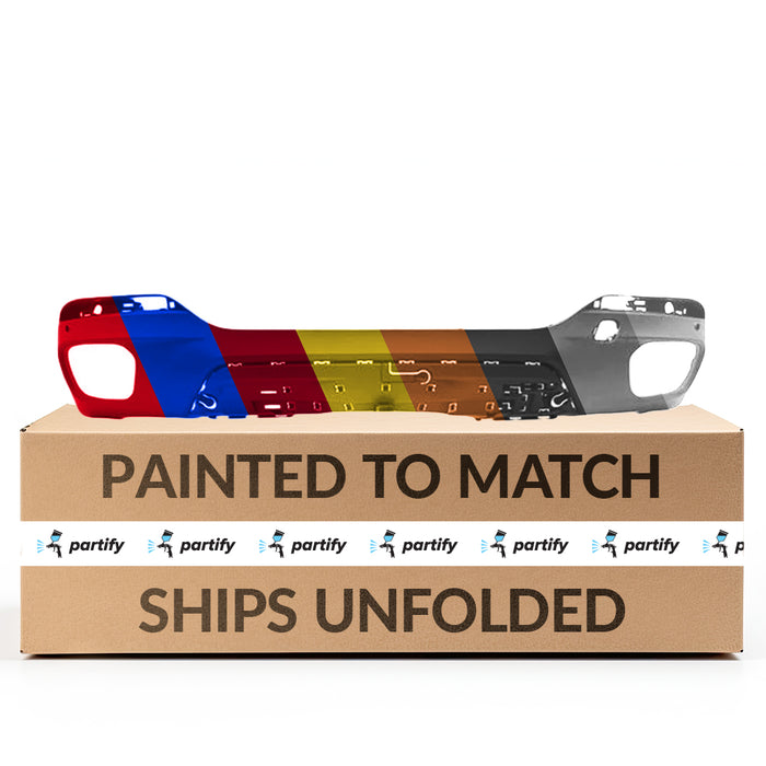 2015-2019 BMW X6 Rear Lower Bumper F16 W/M Sport - BM1115114-Partify-Painted-Replacement-Body-Parts