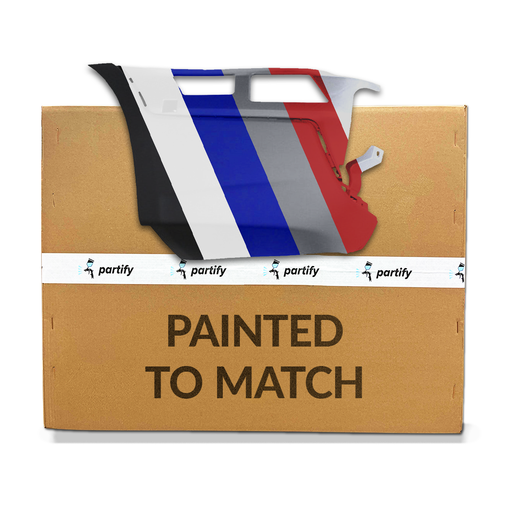 2007-2010 BMW X3 Rear Driver Side Bumper - BM1116102-Partify-Painted-Replacement-Body-Parts