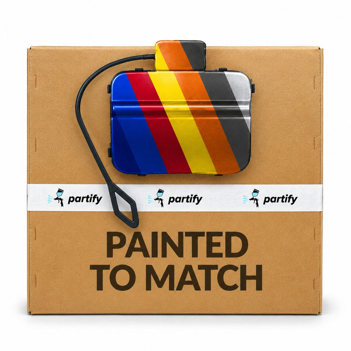Partify painted-to-match tow hook cover graphic - BM1129104