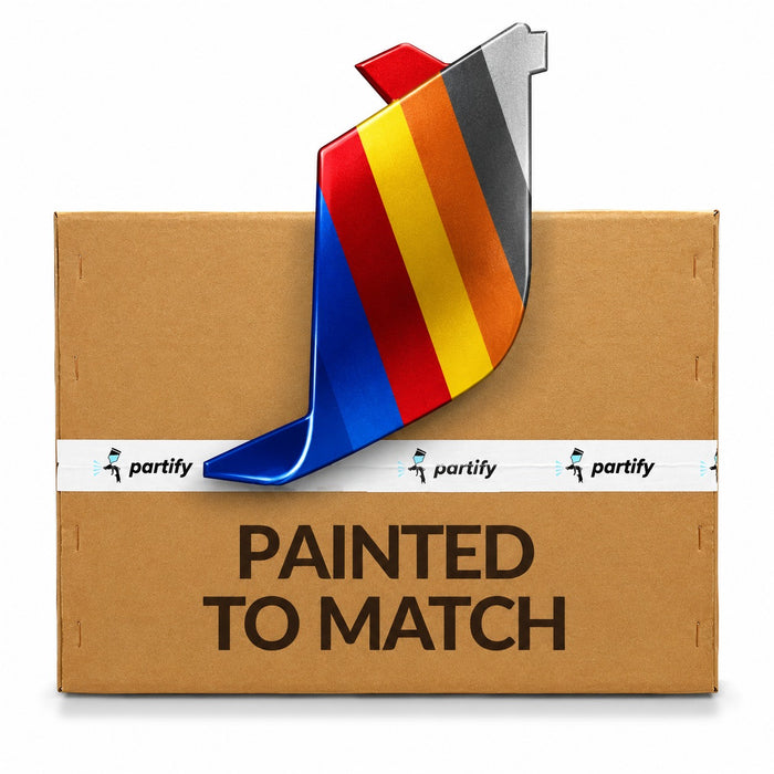 Partify painted-to-match tow hook cover graphic - BM1129167