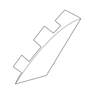Rear Passenger Side Bumper Insert image