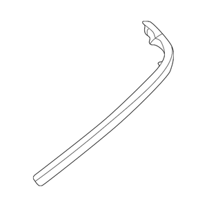 Rear Driver Side Bumper Molding image