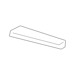Rear Driver Side Bumper Molding image