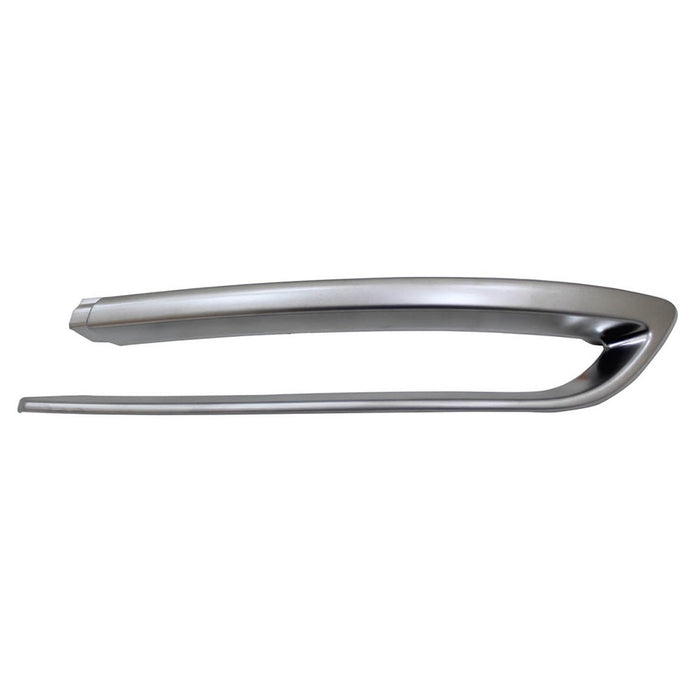 2014-2016 BMW 528i/535d/535i/550i/ActiveHybrid 5 Rear Passenger Side Bumper Molding F10 W/O M Pkg Modern - BM1147113-Partify-Painted-Replacement-Body-Parts