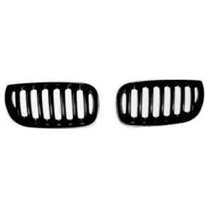 2004-2006 BMW X3 Driver Side Grille W/O Chrome Assembly - BM1200162-Partify-Painted-Replacement-Body-Parts