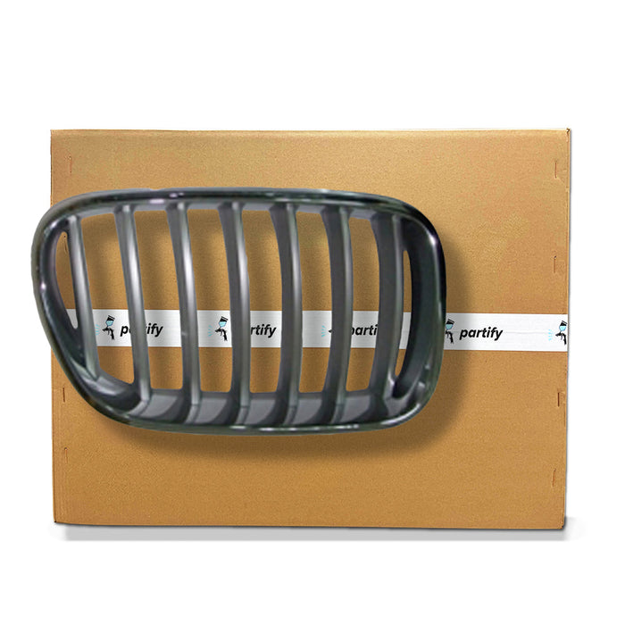 2011-2016 BMW X3 CAPA Certified Passenger Side Grille F25 Assembly - BM1200203-Partify-Painted-Replacement-Body-Parts