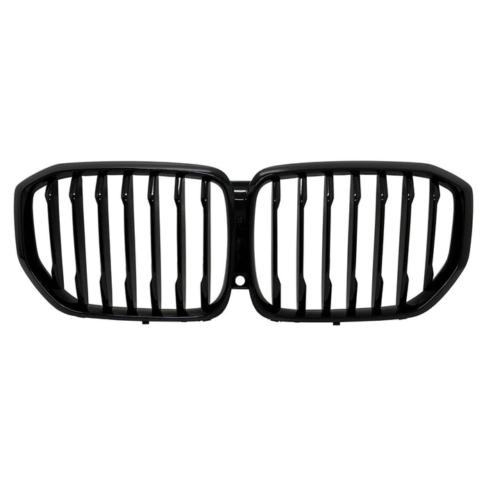 2019-2023 BMW X5 Grille G05 W/Shadow Line W/Night Vision Assembly - BM1200319-Partify-Painted-Replacement-Body-Parts