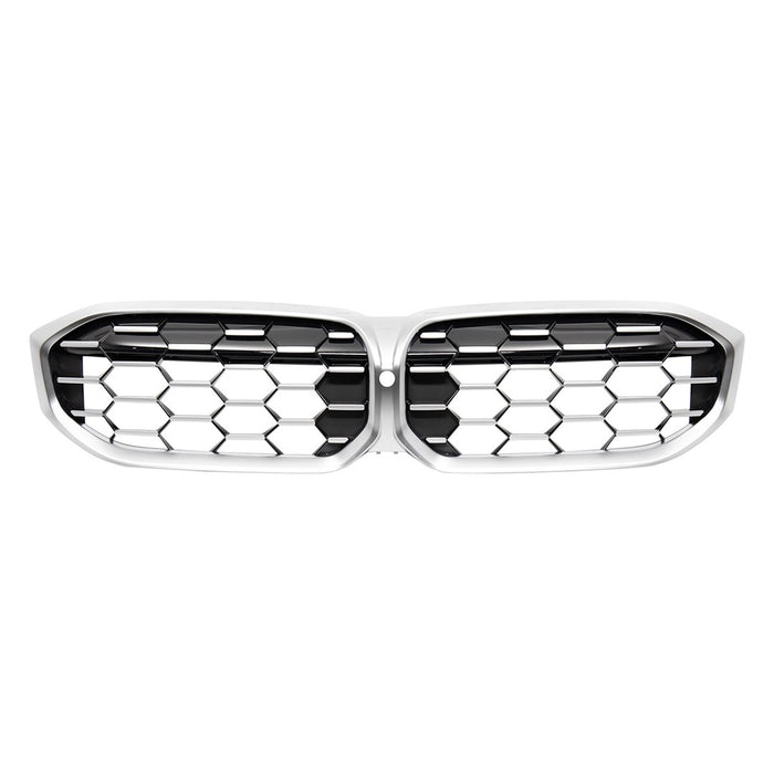 2023-2024 BMW M340i/M340i xDrive Grille G20 W/O Shadow Line W/Surround View Assembly Sedan - BM1200323-Partify-Painted-Replacement-Body-Parts