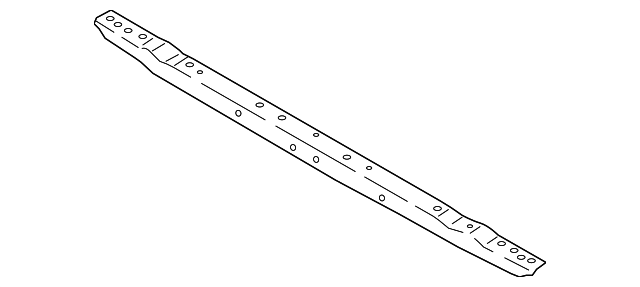 BMW X3 Upper Cross Brace Radiator Support - BM1225223