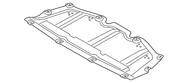 BMW 430i/430i xDrive/M440i/M440i xDrive Front Engine Cover Convertible - BM1228205