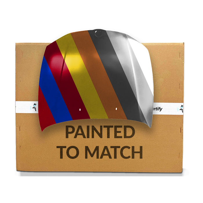 2008-2012 BMW 128i/135i CAPA Certified Hood E82/E88 To 7-12 Convertible/Coupe - BM1230127-Partify-Painted-Replacement-Body-Parts