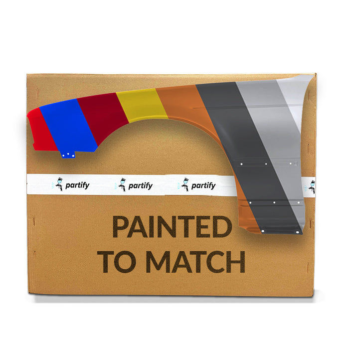 1989-1995 BMW 525i/530i/535i/540i/M5 Front CAPA Certified Driver Side Fender W/O Fender Mount Signal Repeater Lamp - BM1240104-Partify-Painted-Replacement-Body-Parts