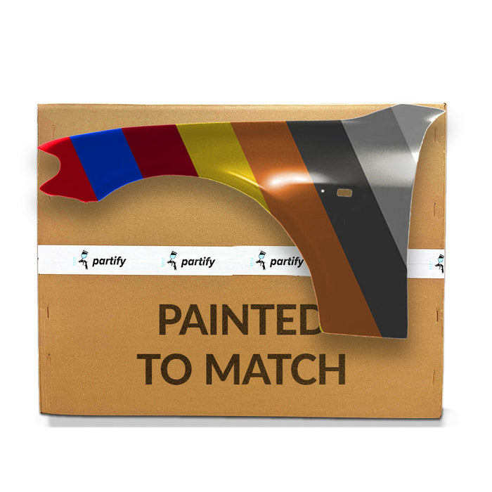 2002-2005 BMW 745i/745Li/760i/760Li Front CAPA Certified Driver Side Fender F01 Steel - BM1240135-Partify-Painted-Replacement-Body-Parts