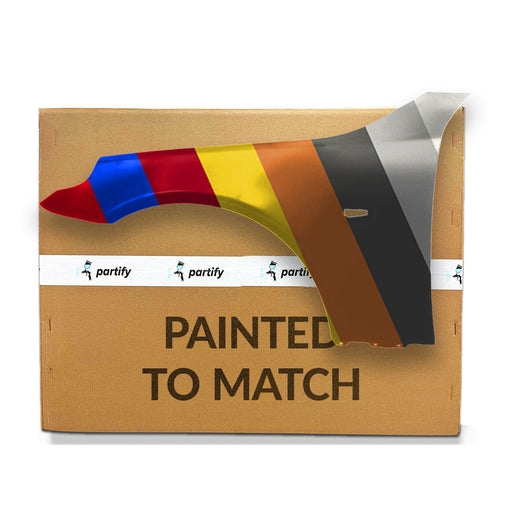 2004-2007 BMW 525i Base Front CAPA Certified Driver Side Fender Steel Sedan - BM1240141-Partify-Painted-Replacement-Body-Parts