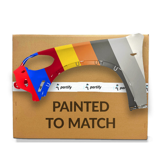 2007-2010 BMW X5 Front CAPA Certified Driver Side Fender E70 W/H/Lamp Washers - BM1240146-Partify-Painted-Replacement-Body-Parts