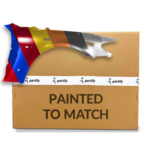 2005-2008 BMW 750i/750Li/760i/760Li Front CAPA Certified Driver Side Fender F02 Aluminum From 3-05 - BM1240166-Partify-Painted-Replacement-Body-Parts