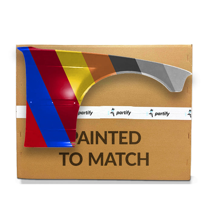 1992-1996 BMW 318i/318is/325i/328i/M3 Front CAPA Certified Passenger Side Fender W/O Fender Mount Signal Repeater Lamp 2 Door Convertible/Coupe - BM1241118-Partify-Painted-Replacement-Body-Parts