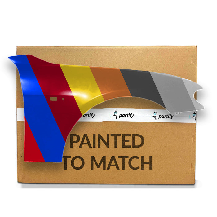 2002-2005 BMW 745i/745Li/760i/760Li Front CAPA Certified Passenger Side Fender F01 Steel - BM1241135-Partify-Painted-Replacement-Body-Parts