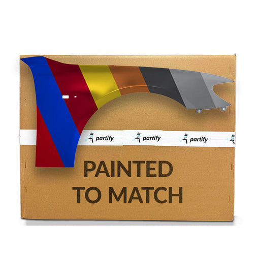 2005-2008 BMW 750i/750Li/760i/760Li Front CAPA Certified Passenger Side Fender F01 Steel From 3-05 - BM1241136-Partify-Painted-Replacement-Body-Parts