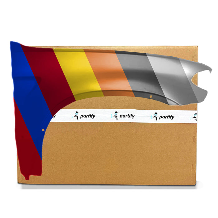 2004-2006 BMW X5 Front CAPA Certified Passenger Side Fender W/Side Lamp Hole - BM1241143-Partify-Painted-Replacement-Body-Parts