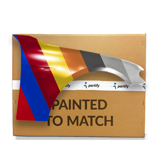 2002-2005 BMW 745i/745Li/760i/760Li Front CAPA Certified Passenger Side Fender F01 Aluminum - BM1241165-Partify-Painted-Replacement-Body-Parts