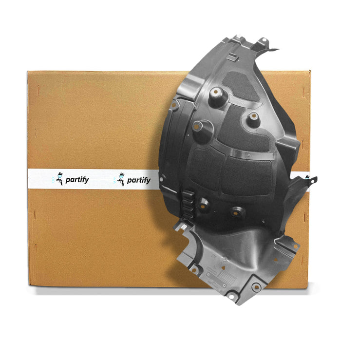 2019-2022 BMW X5 Front CAPA Certified Driver Side Fender Liner Rearward - BM1248164C-Partify-Painted-Replacement-Body-Parts