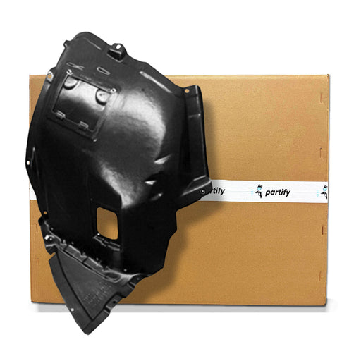 2009-2011 BMW 323i CAPA Certified Passenger Side Fender Liner E90 Front 2.5L L6 Sedan - BM1249129C-Partify-Painted-Replacement-Body-Parts