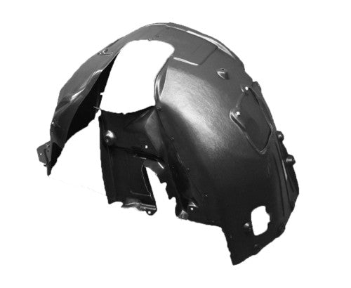 2004-2005 BMW 645Ci Base Front Driver Side Fender Splash Shield - BM1250123-Partify-Painted-Replacement-Body-Parts