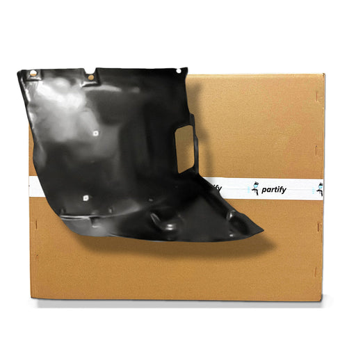 1999-2006 BMW 3 Series Sedan Front CAPA Certified Passenger Side Fender Liner Front Section - BM1251106C-Partify-Painted-Replacement-Body-Parts