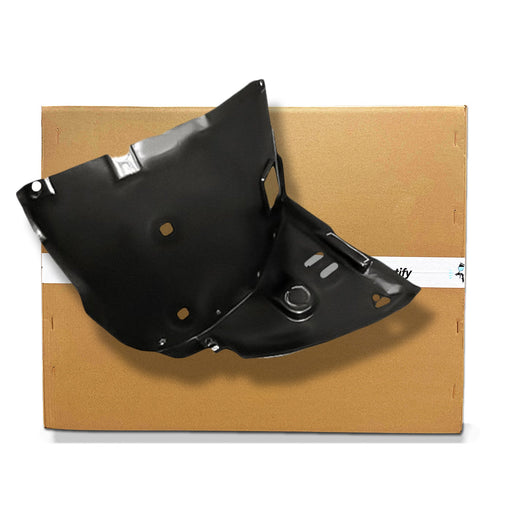 1999-2006 BMW 3 Series Coupe CAPA Certified Passenger Side Fender Liner Front Section - BM1251108C-Partify-Painted-Replacement-Body-Parts