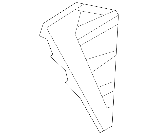 BMW X5 M/M Competition/Side Vent Fender Insert M - BM1266107
