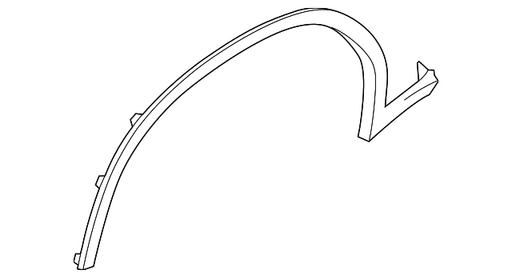 BMW X3/X4 SDRIVE30I/XDRIVE30E/XDRIVE30I/M Sport Line Wheel Arch Molding M40i - BM1291116