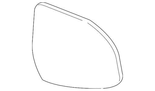 BMW X3/X5/X6/X7 Door Mirror Glass M - BM1324119